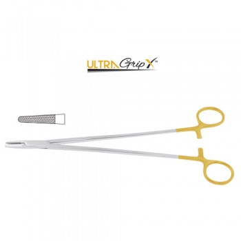 UltraGripX™ TC Masson Needle Holder Stainless Steel, 26.5 cm - 10 1/2"